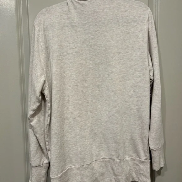 Athleta Soft Fleece Deep V neck wrap sweater - Picture 4 of 4